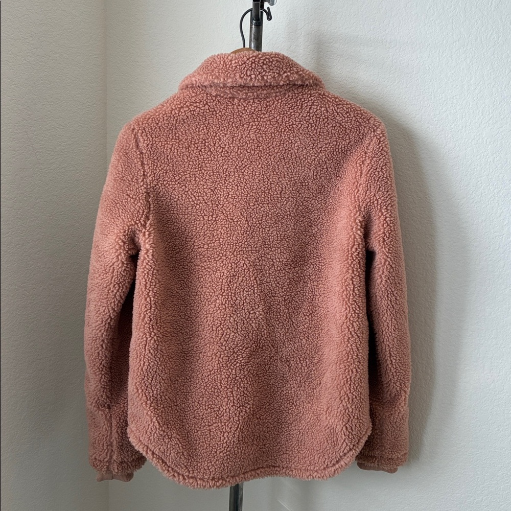 Faherty Eldridge Sport Sherpa Teddy Jacket Tuscany Fleece Size xs Cabin Gorp - Picture 3 of 10